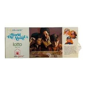 Reading Practice Learning Educational Board Game Edu Cards The World About Us